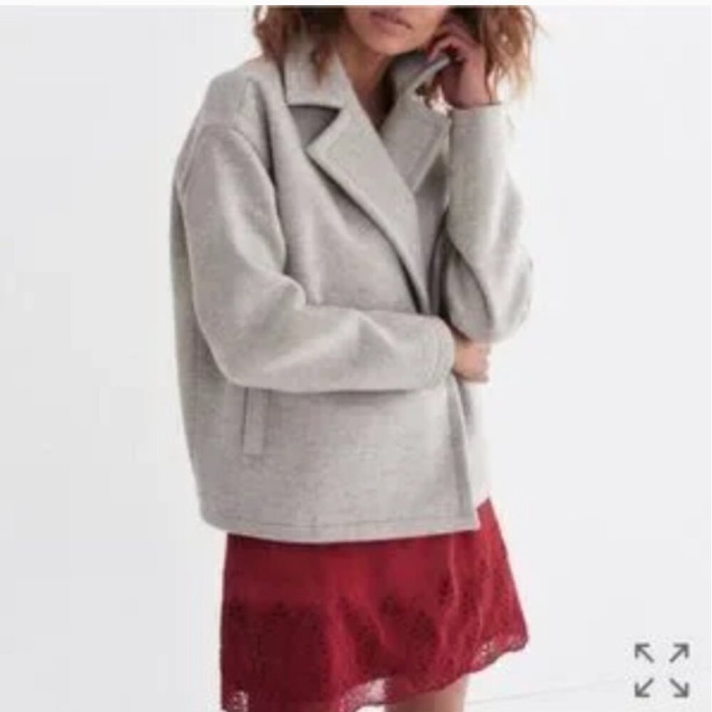 Madewell Stone Short Swing Jacket, XXS